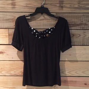 Women’s black Loft top, size small